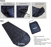 Vista 4 de BUCK703 - Saco de dormir impermeable para acampar, viajes, al aire libre