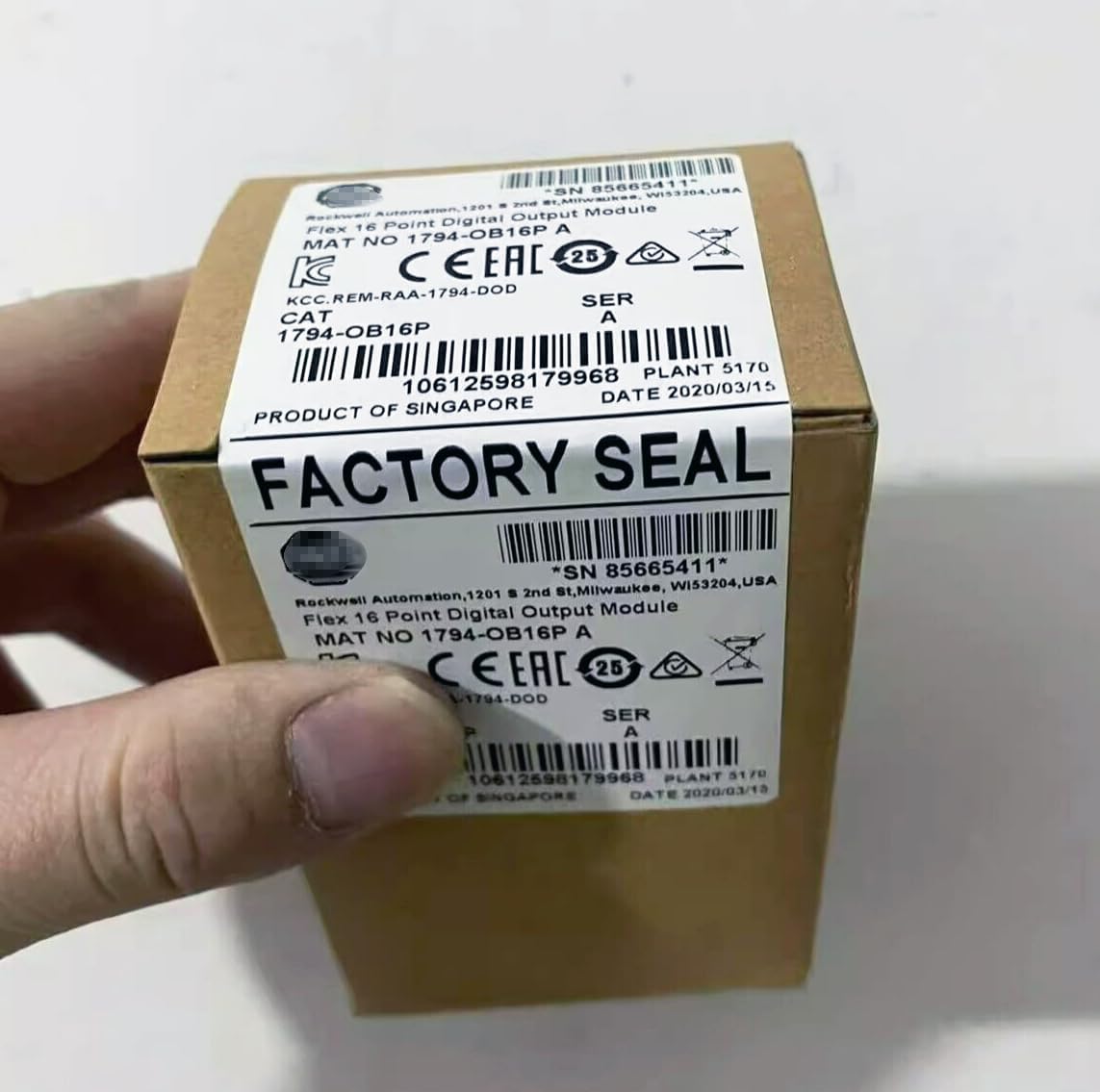 YNPPLGTJC 1794-OB16P Flex I/O Discrete Output Module 1794OB16P Sealed in Box 1 Year Warranty