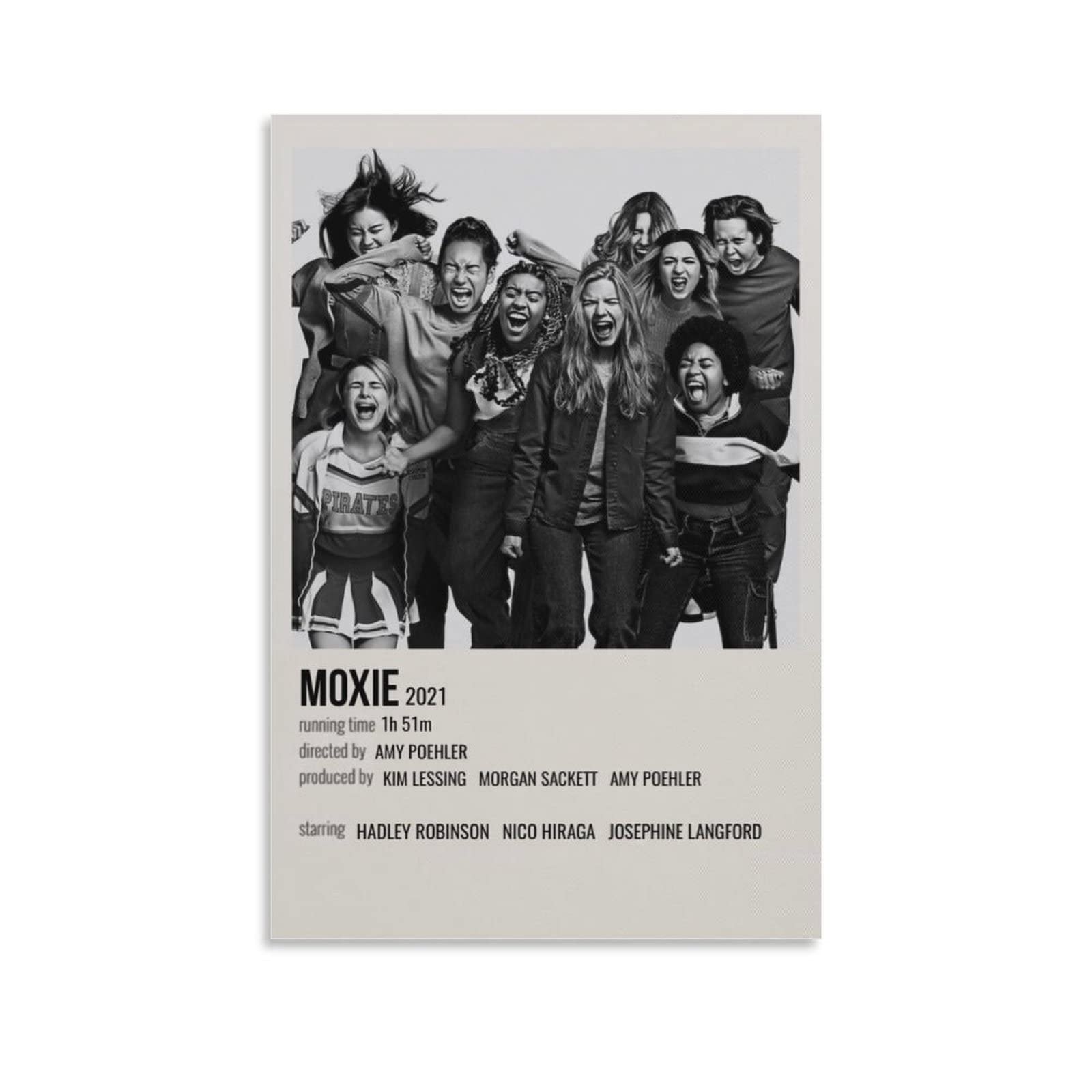Moxie, Still, Movie Posters (6) Wall Art Paintings Canvas Wall Decor Home Decor Living Room Decor Aesthetic Prints 08x12inch(20x30cm) Unframe-style