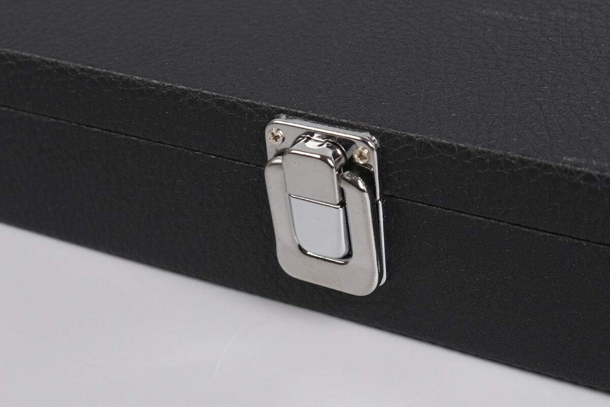 Vetimobato Funda rígida para Arco de violín/Viola/Violonchelo con Correa Ajustable para el Hombro, Bolsa de Lazo Fuerte y Ligera, Funda rígida de tamaño Completo