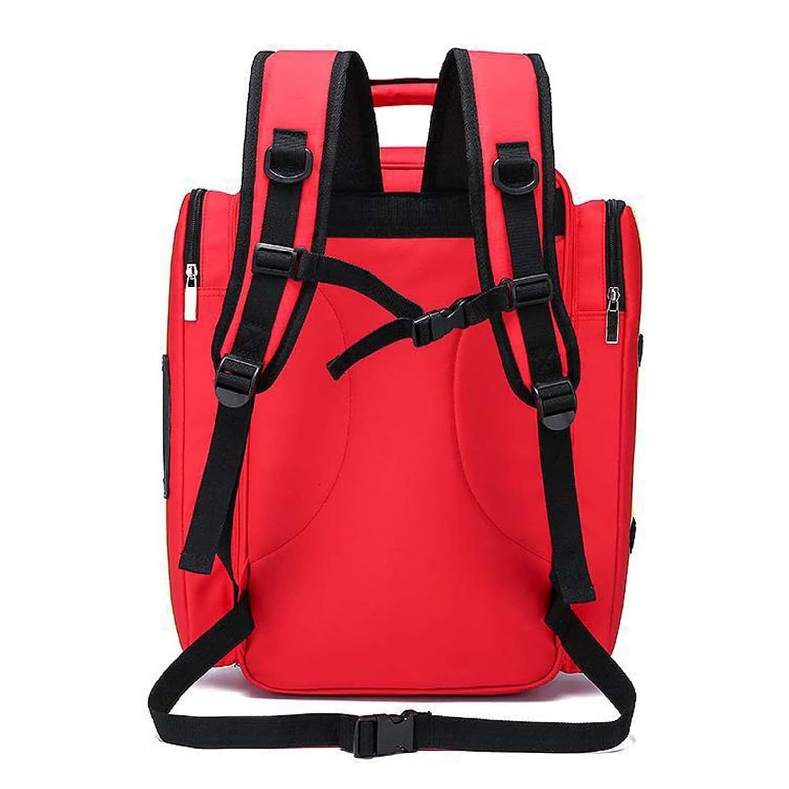 Sac à Dos Trousse de Secours Vide - Grande Taille Étanche Multi-Poches avec Bandes Réfléchissantes pour Randonnée, Camping, Voyage, Maison et Voiture