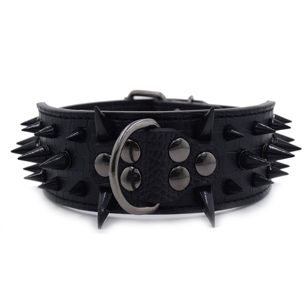 Generisches PBU5 Pet Collar Black Nail l Size, Acrylic