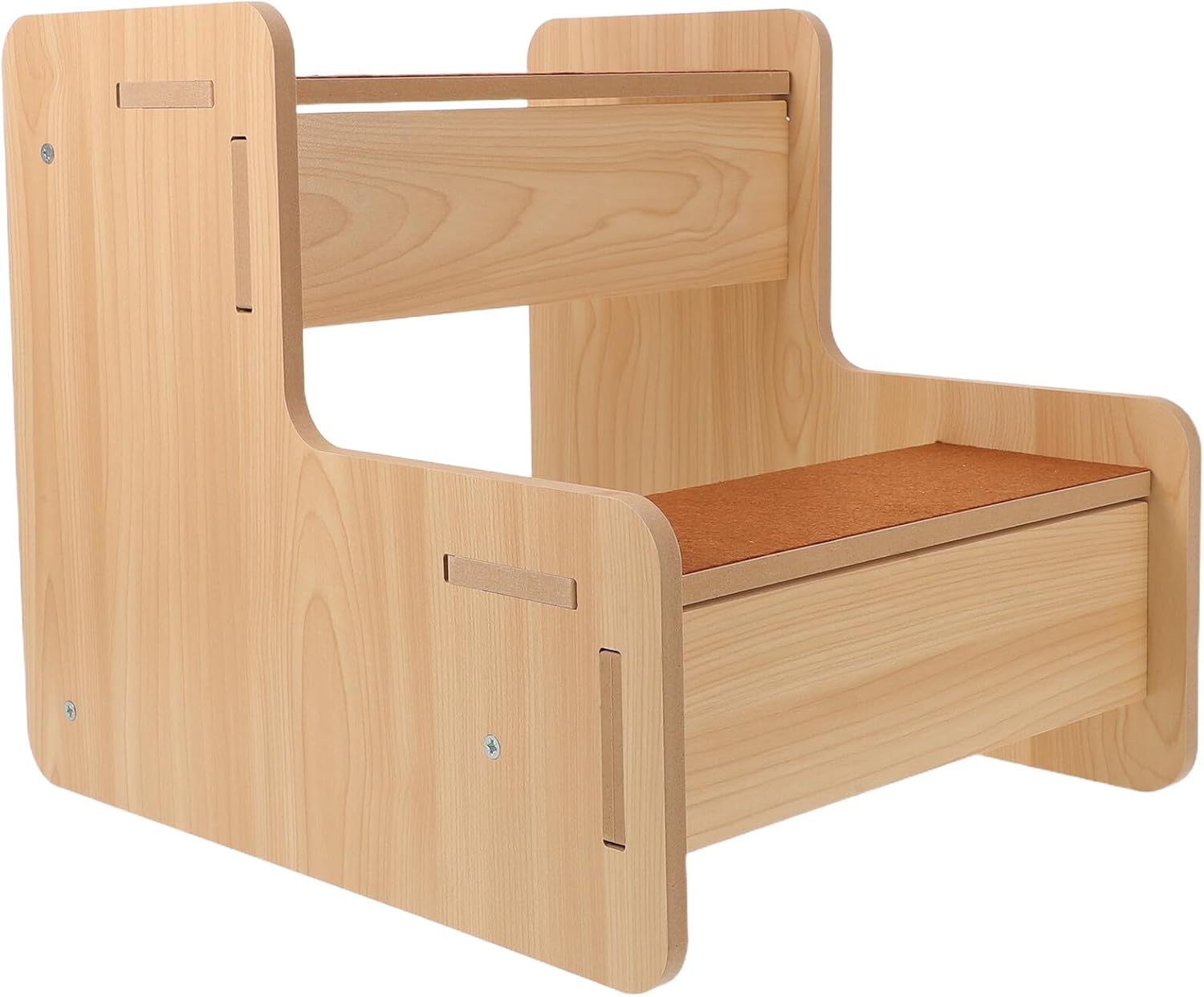 Mobestech Pet Steps for Small and Senior Dogs Detachable Non-Slip Wooden Dog Stairs with 30cm Height Indoor Bedside Ramp Suitable for Puppies and Cats