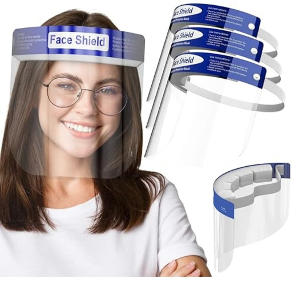 OMK 2 Pcs Reusable Face Shields (FaceShield_S_2Pack)