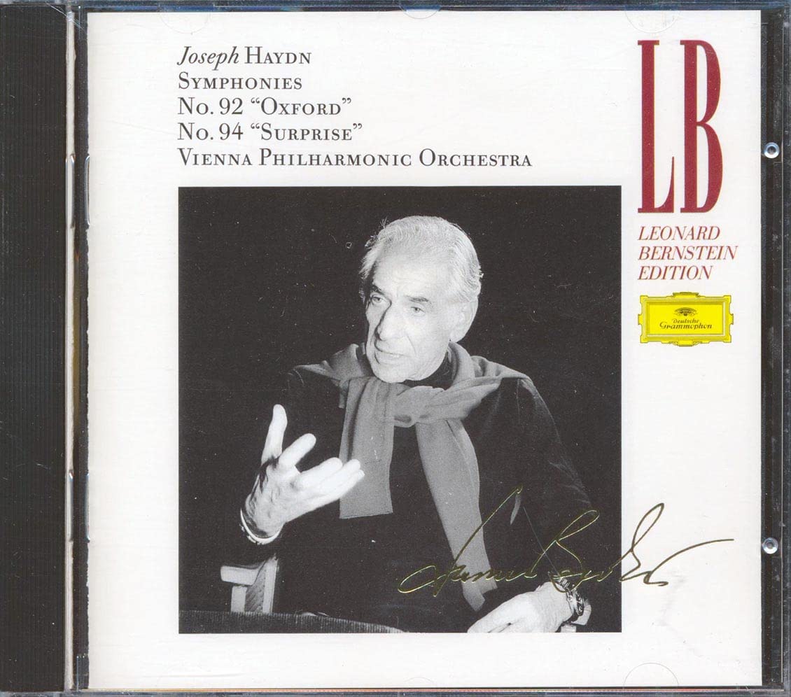 Bernstein Edition - Haydn: Sym [Audio CD] Vienna Philharmonic Orchestra; Bernstein, Leonard