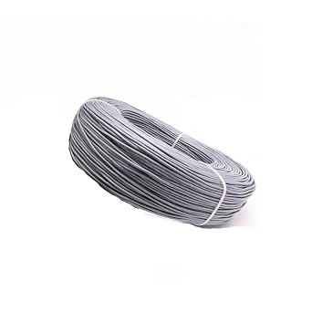 Electrical Wire 5 Meters Copper Control Wires, 2 Core to 8 Core UL2547 Shielded Wire, 30 AWG 18 AWG Channel Audio Signal Cable (Color : 28AWG Grey, Size : 3 cores)
