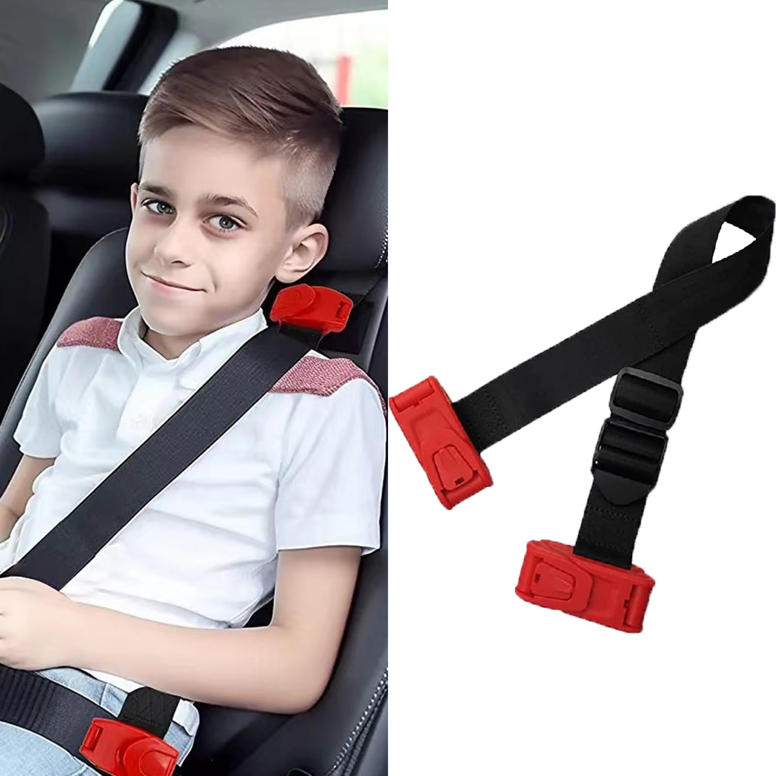 チャイルド アジャストメント adjusting the child Seatbelt Adjuster for Kids,Car Seat Belt Adjuster - Seatbelt