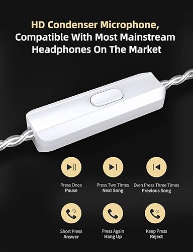 Miniatura 7 de KZ ZSN PRO X Auriculares de doble conductor, auriculares de sonido estéreo de alta fidelidad con armadura equilibrada y controlador dinámico