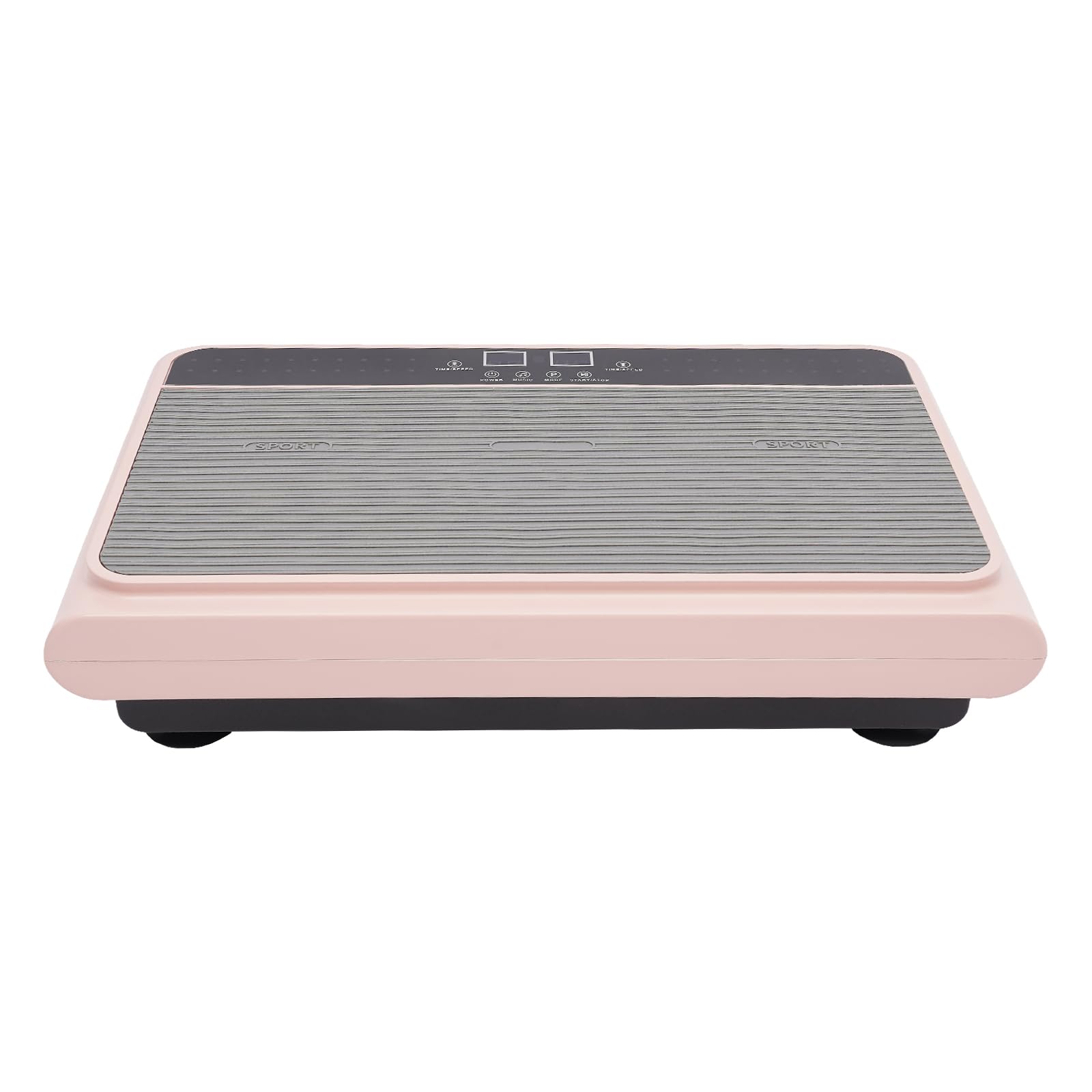 Vibration Plate Exercise Machine – Whole Body Vibration Platform For Home Fitness, Weight Loss (Pink)