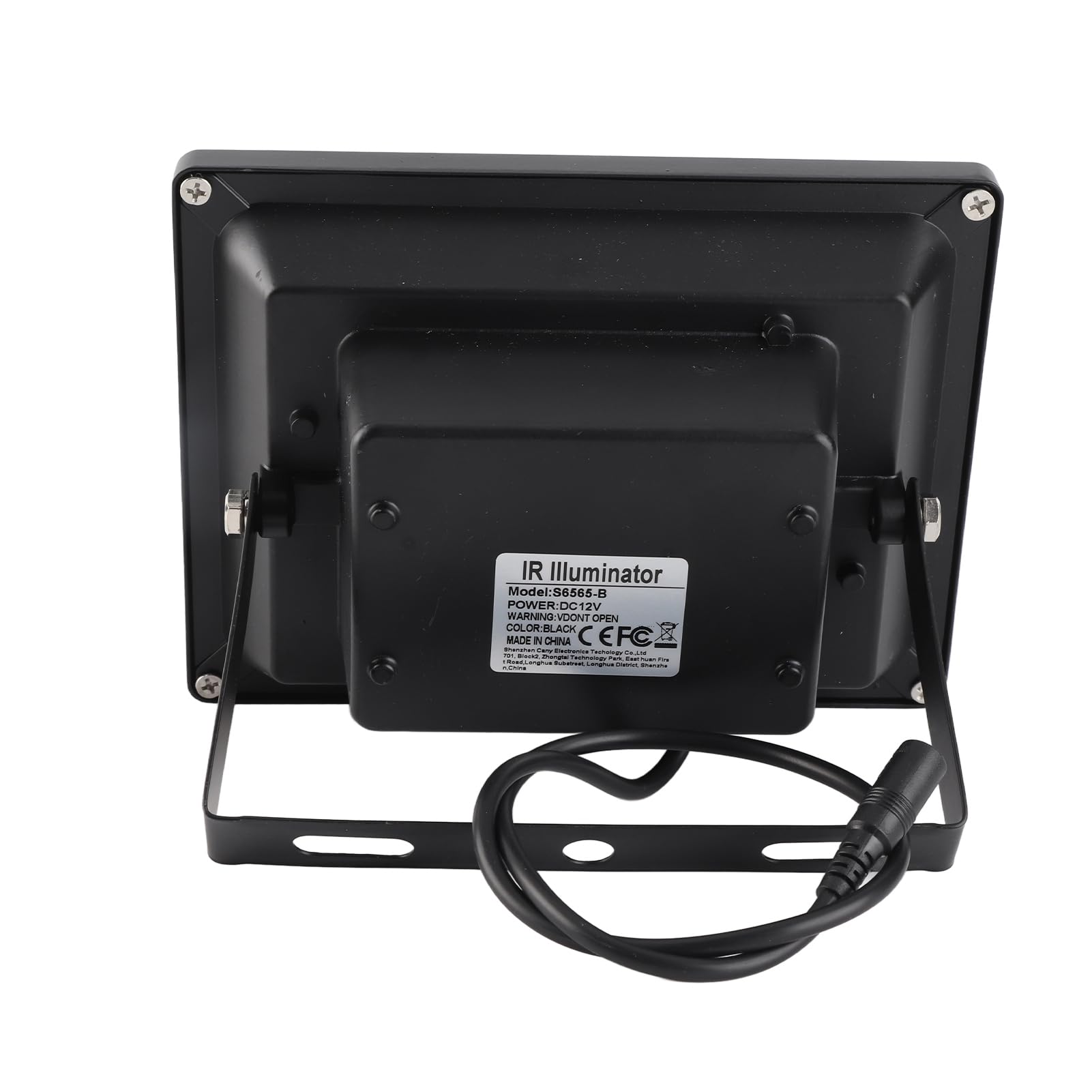Sicherheitskamera Fülllicht mit 20 LEDs 850 nm Infrarot, IR Outdoor Füllung Licht für CCTV Überwachung, wasserdichtes Aluminiumgehäuse, Automatischer Tagesabendschalter, Langstreckenbele