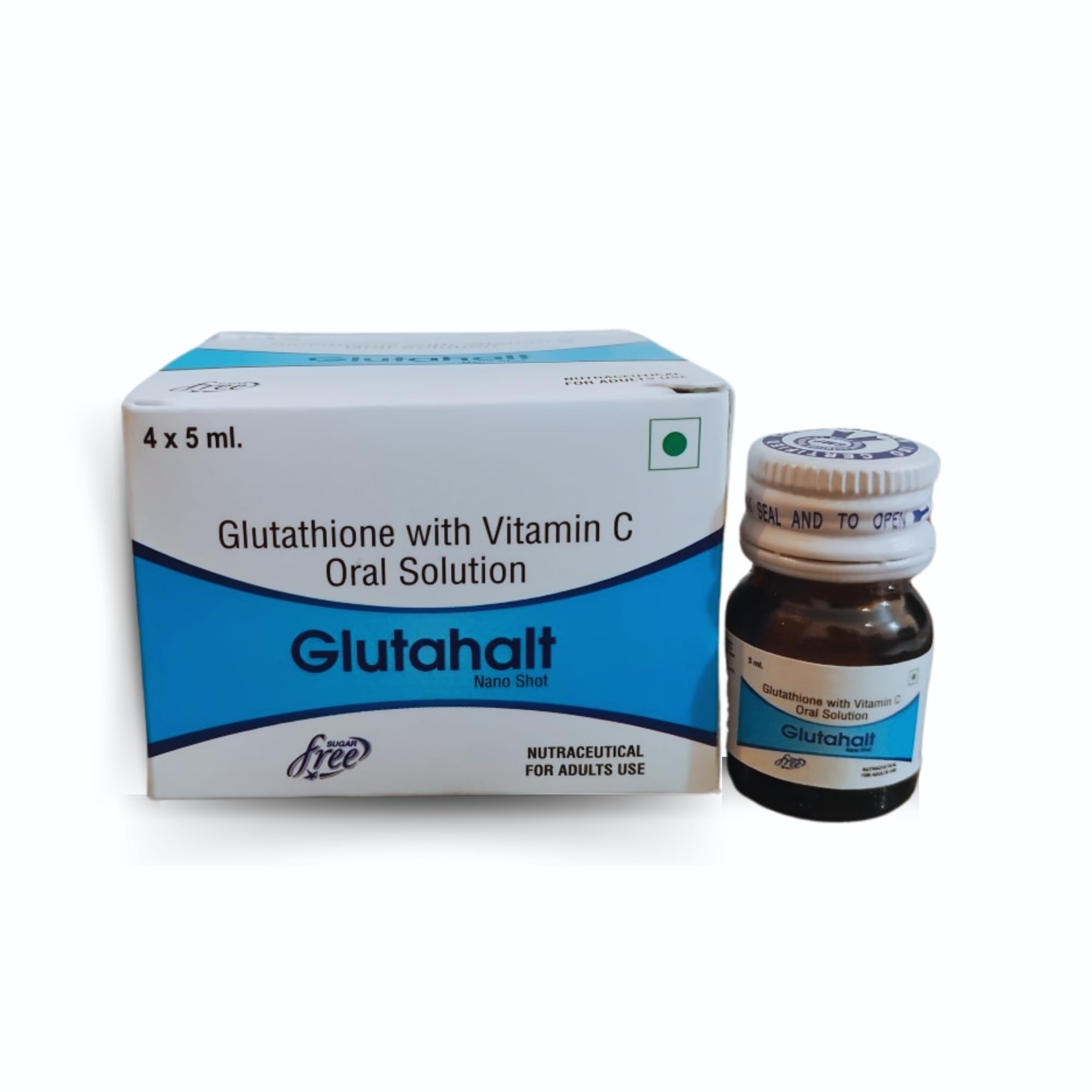 glutathione with vitamin c oral solution uses Glutahalt Nano Shot, Glutathione with Vitamin C Oral Solution, 4 x 5 ml :  Amazon.in: Health & Personal Care