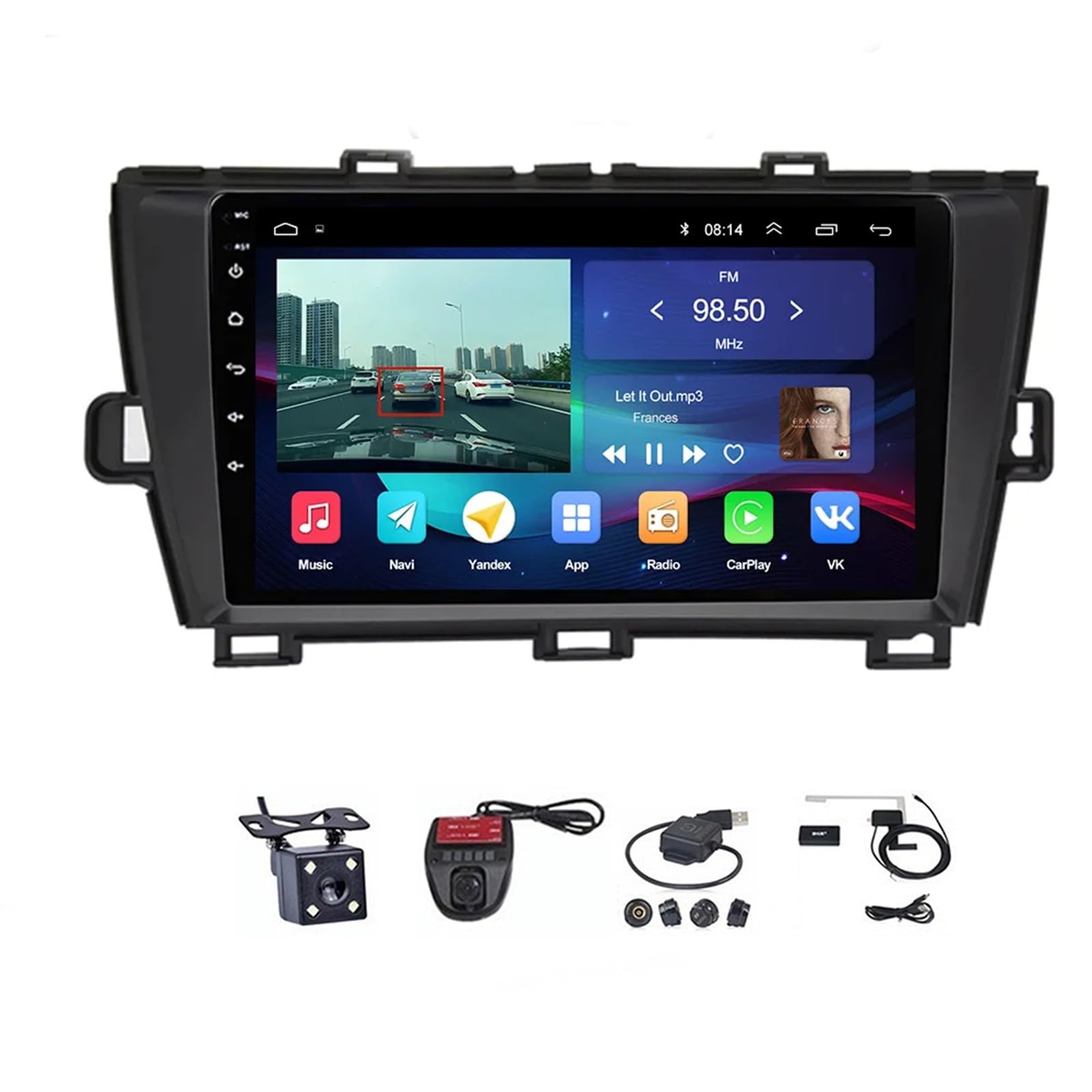 Amazon.co.jp: トヨタ プリウス XW30 2009-2015 用カーオーディオ。9