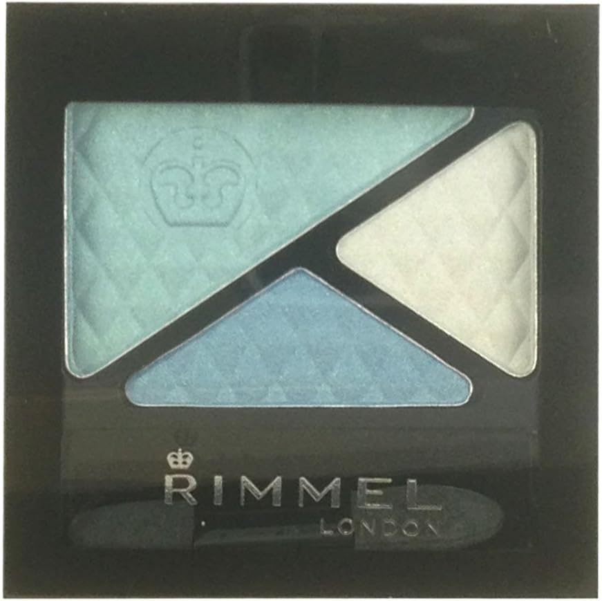 Glam Eyes by Rimmel Trio Eye Shadow 4.2g Maritime