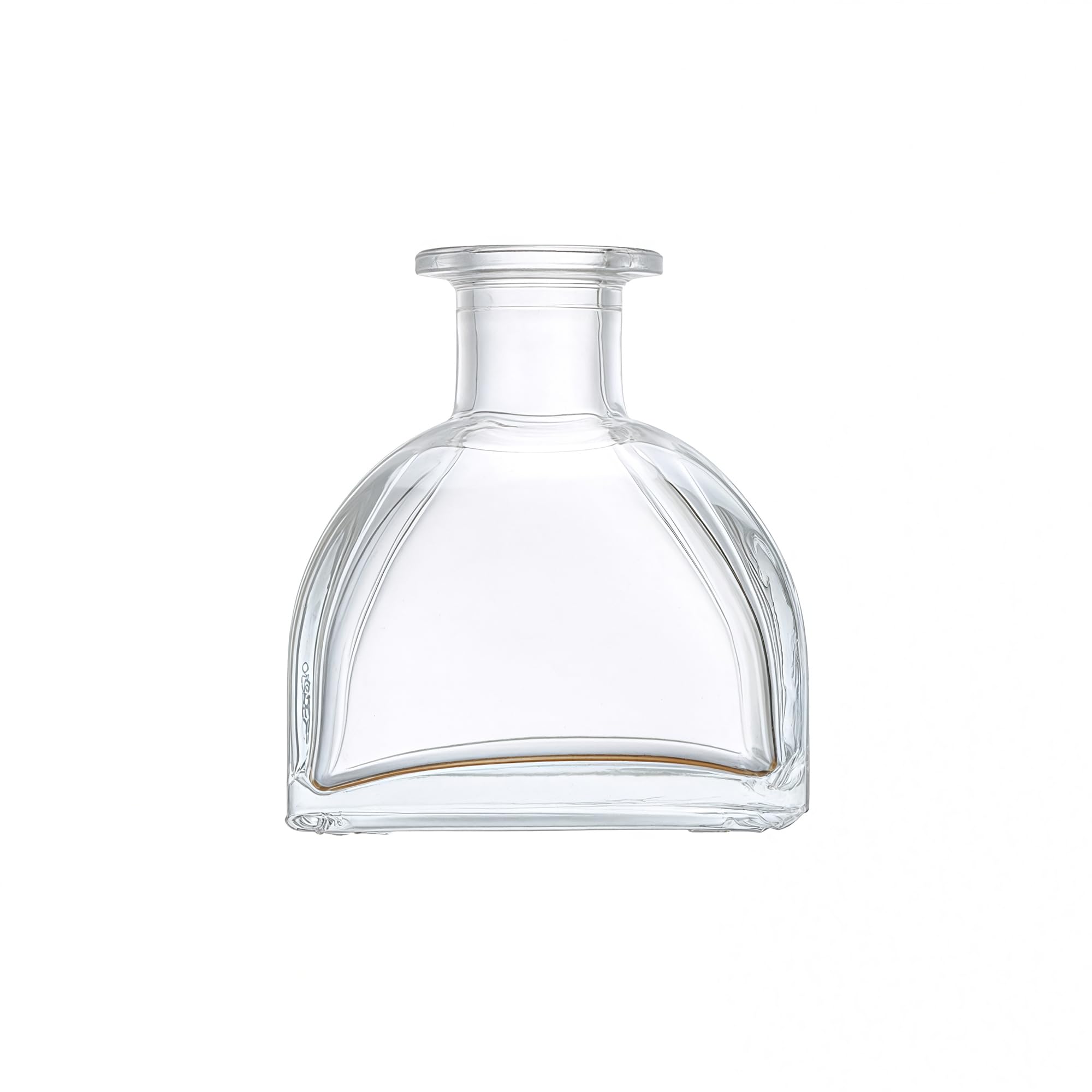 100ml/3.4oz Clear Empty Glass Diffuser Bottle Refill Replacement Aroma Dispenser Diffusers Jar Vase Container Fragrance Accessories for DIY Home Use