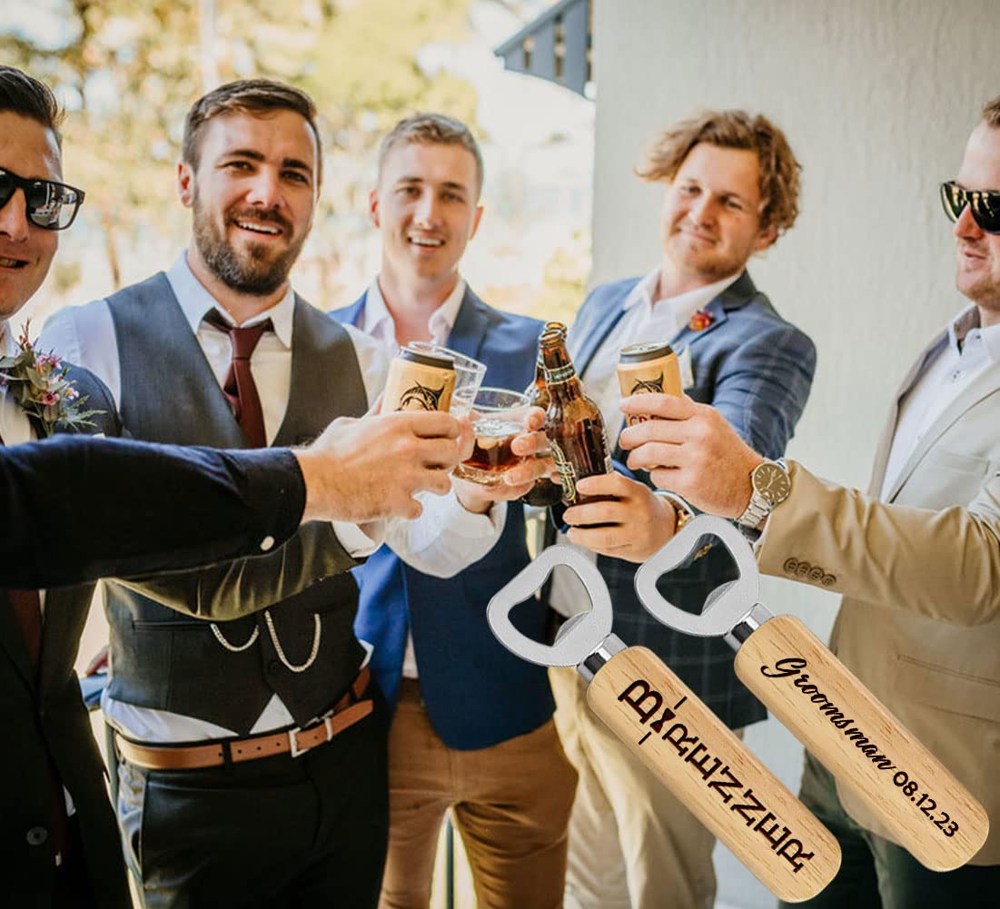 Apribottiglie Personalizzato, Apribottiglie Sposo, Apribottiglie Testimone, Regalo Sposo, Regalo Testimone Di Nozze