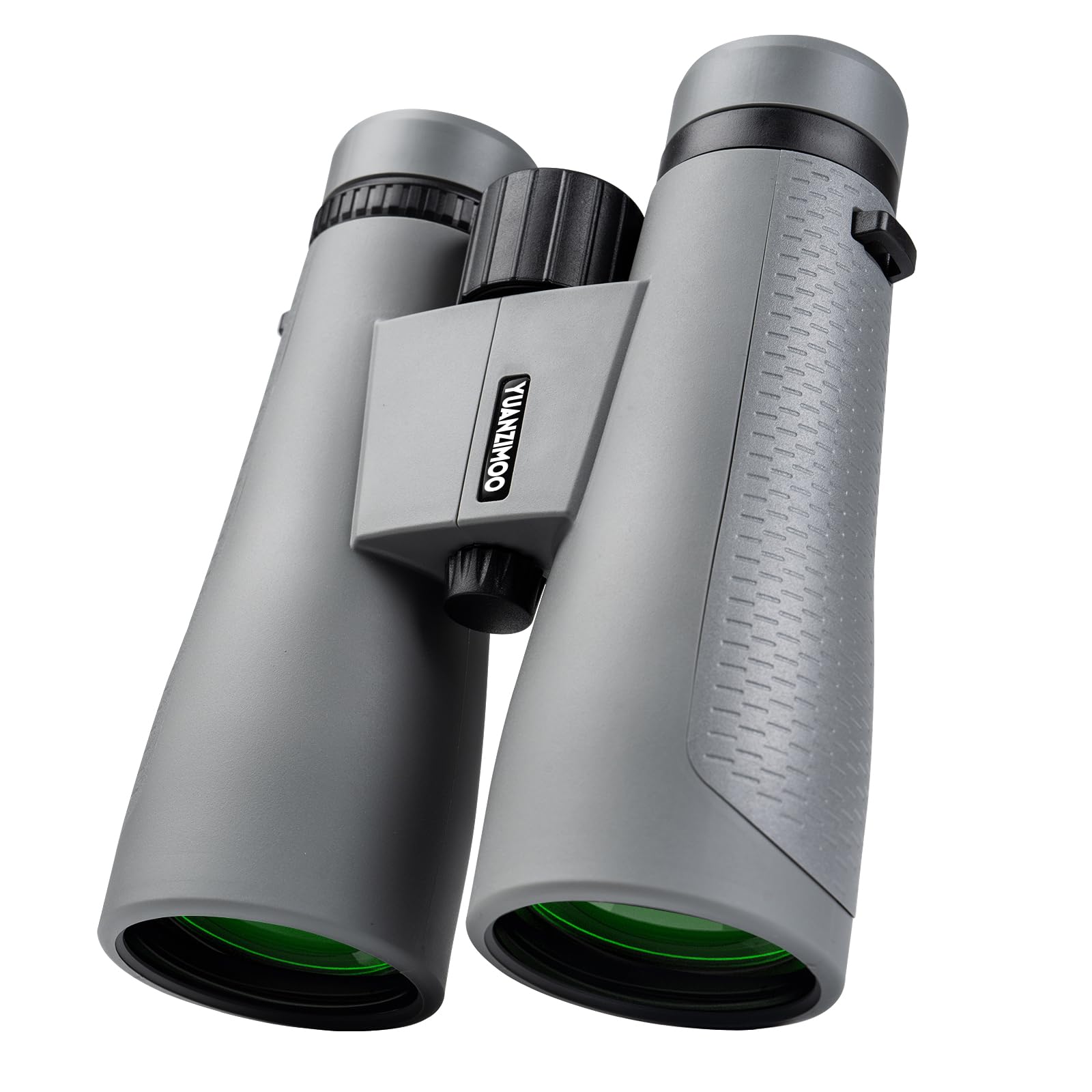 12x50 Binoculars for Adults High Powered Binoculars Waterproof Compact Binoculars with Low Light Night Vision for Hunting Outdoor Sports Concerts Bird Watching Grey