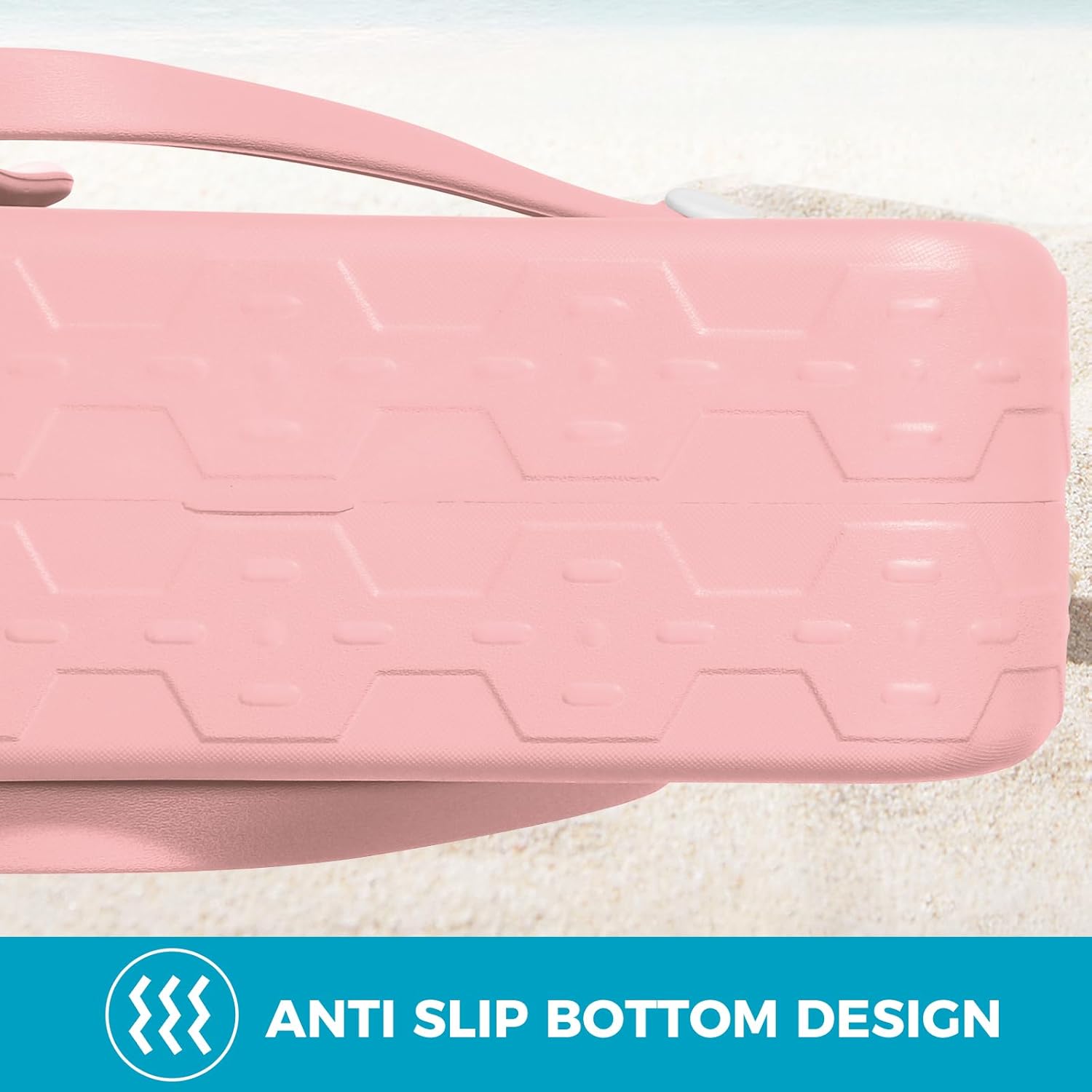 Rubber Beach Bag for Men & Women, Water-resistant Travel Tote Bag for the Beach Boat Pool - Image 5