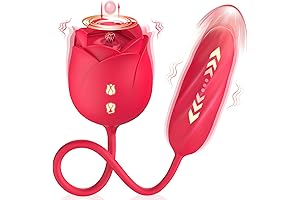 Rose Vibrators for Women - Vibrator, Rose Vibrating Rose Sex Toy with...