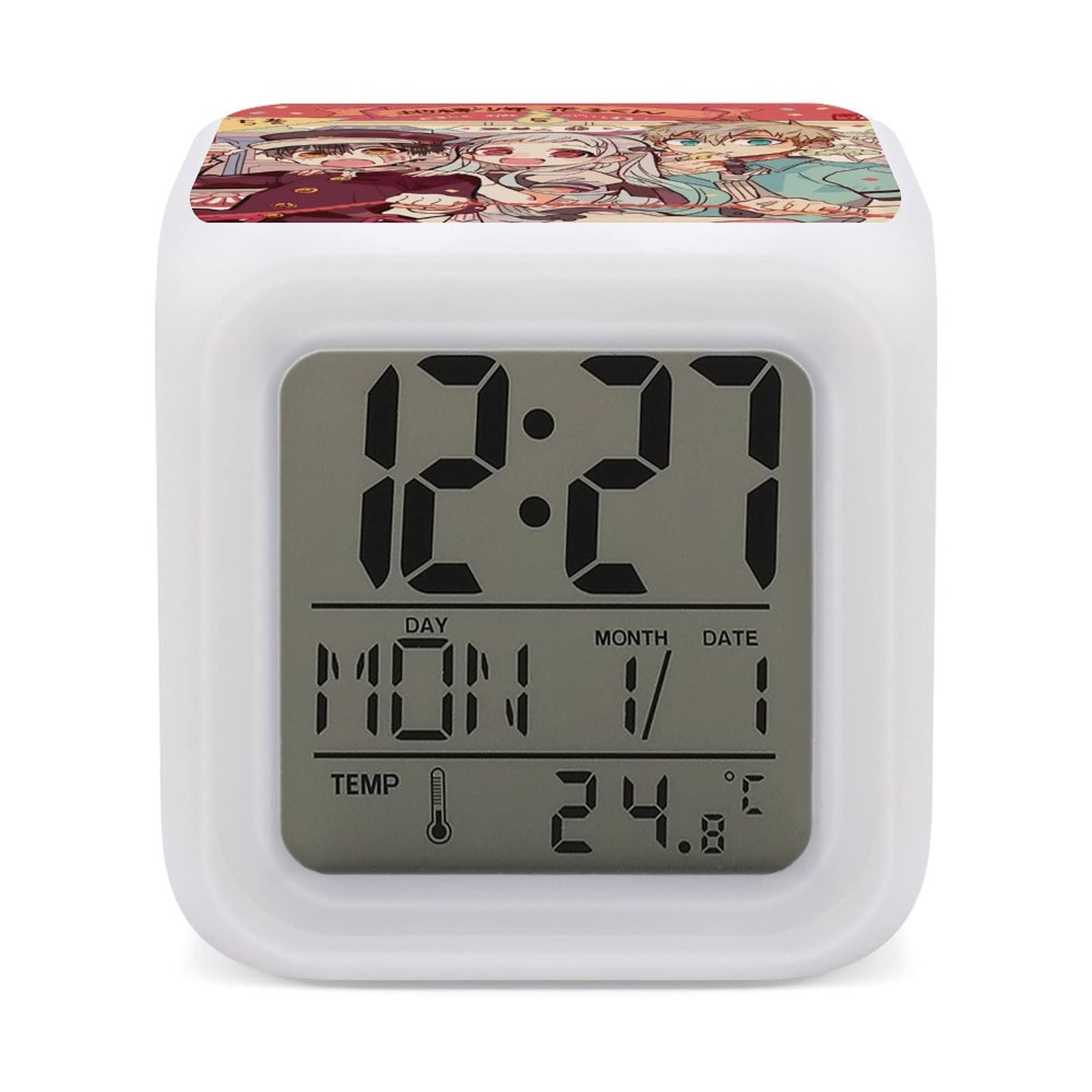 Amazon.co.jp: 自縛少年花子くん 目覚まし時計 アナログ 大音量