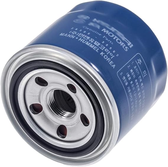 Genuine OEM 26300-35505 Engine Oil Filter & Gasket / 2630035505 for select Hyundai Kia models/Replaces 2630035500 2630035501 2630035502 2630035503 2630035504