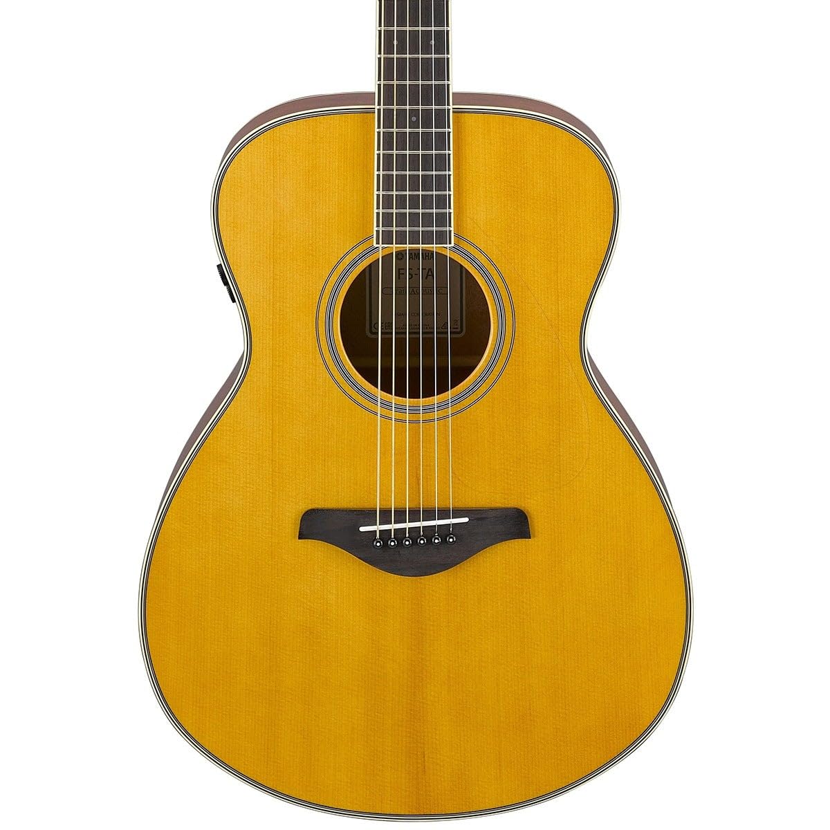 Amazon.com: Yamaha FS-TA Concert Size Transacoustic Guitar w