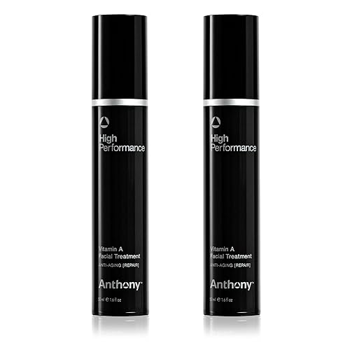 Anthony Tratamiento de vitamina A de alto rendimiento. Crema facial antienvejecimiento avanzada con manteca de karité y escualano. Hidratante