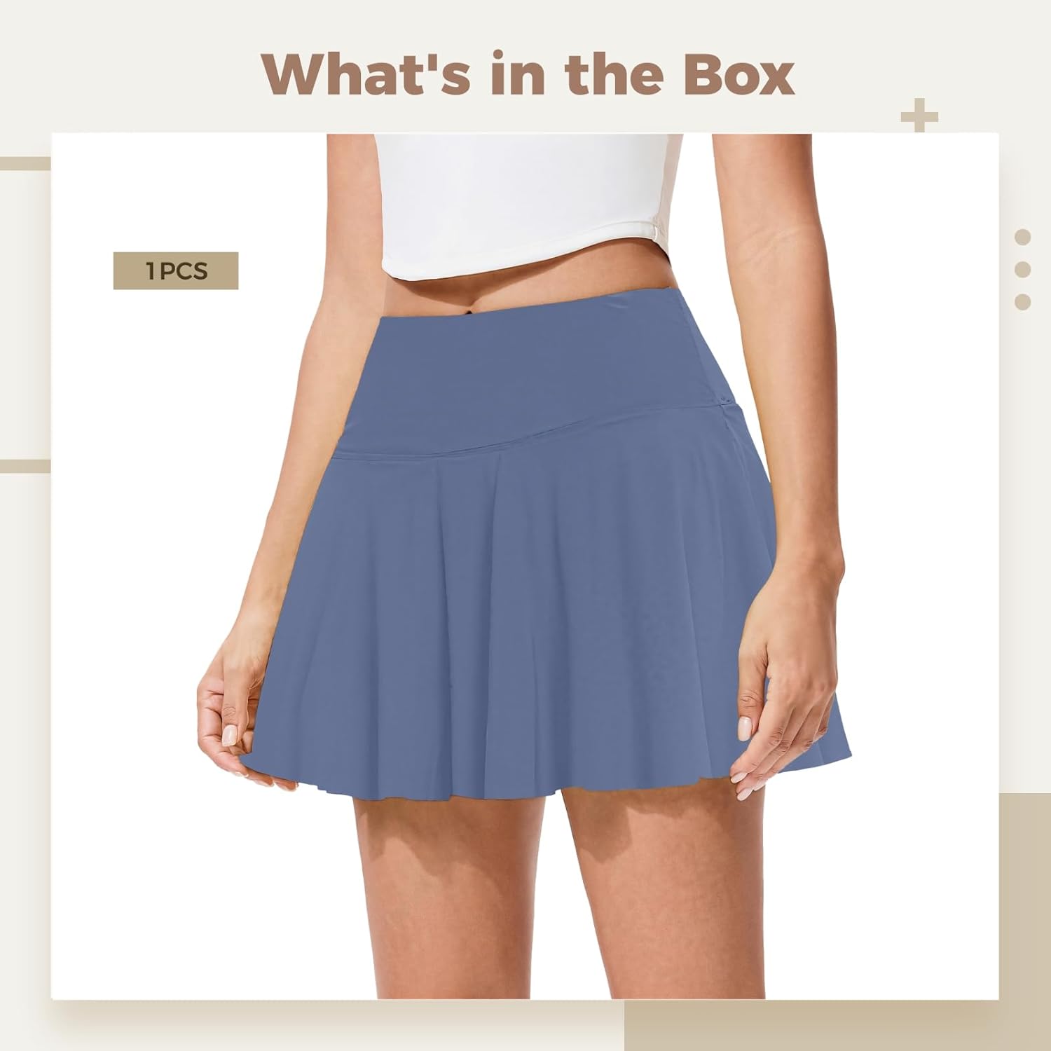 For Women, Sizes S-Xxxl, Athletic Skorts With Pockets, Tennis Skirts, High Waist Black Skirt With Shorts, Breathable Nylon-Spandex Fabric, Best For Flexibility