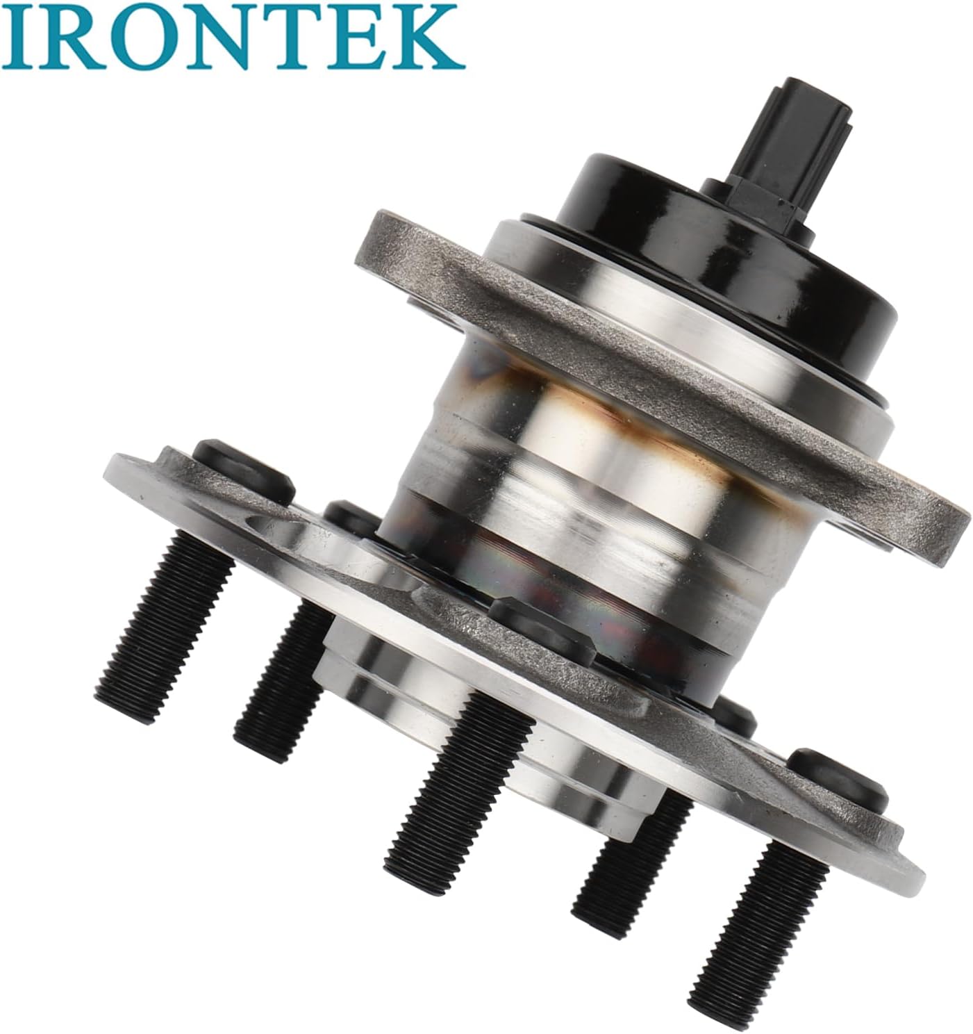 IRONTEK 512418X2 Rear Wheel Hub and Bearing Assembly Compatible for Scion 2008-2015 xB 2.4L L4; 5 Lugs W/ABS 1PCS Wheel Bearing and Hub