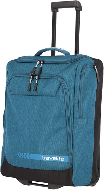 Travelite Kick Off Walizka, Turkusowy, 55 cm (S)