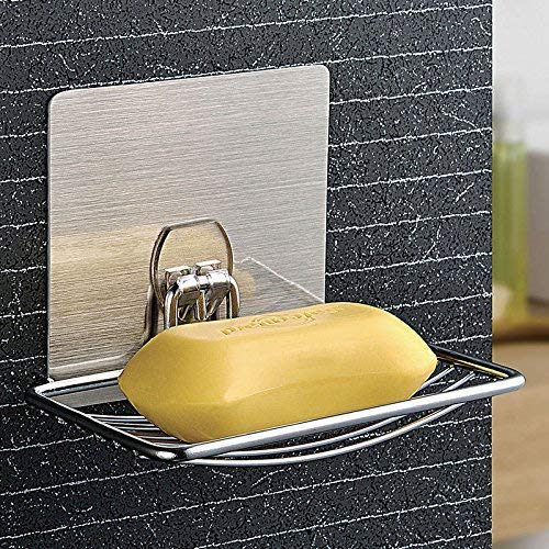 Cartxomy Stainless Steel Magic Sticker Series Self Adhesive Soap Holder (14 x 10 cm) (B08M43KZ7P) Amazon Price History, Amazon Price Tracker