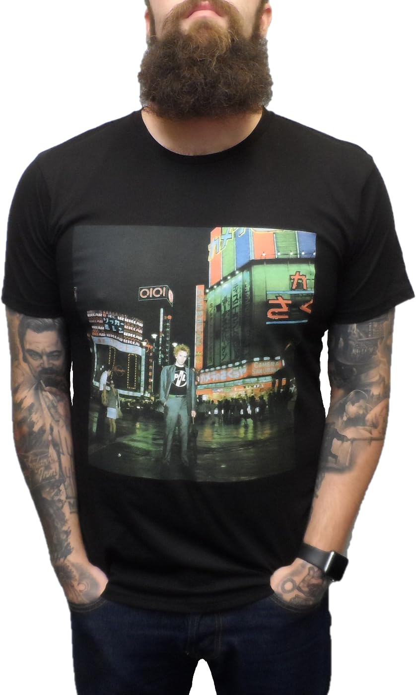Mazeys Men's Tokyo Public Image Ltd Officially Licensed T Shirts Xlarge
