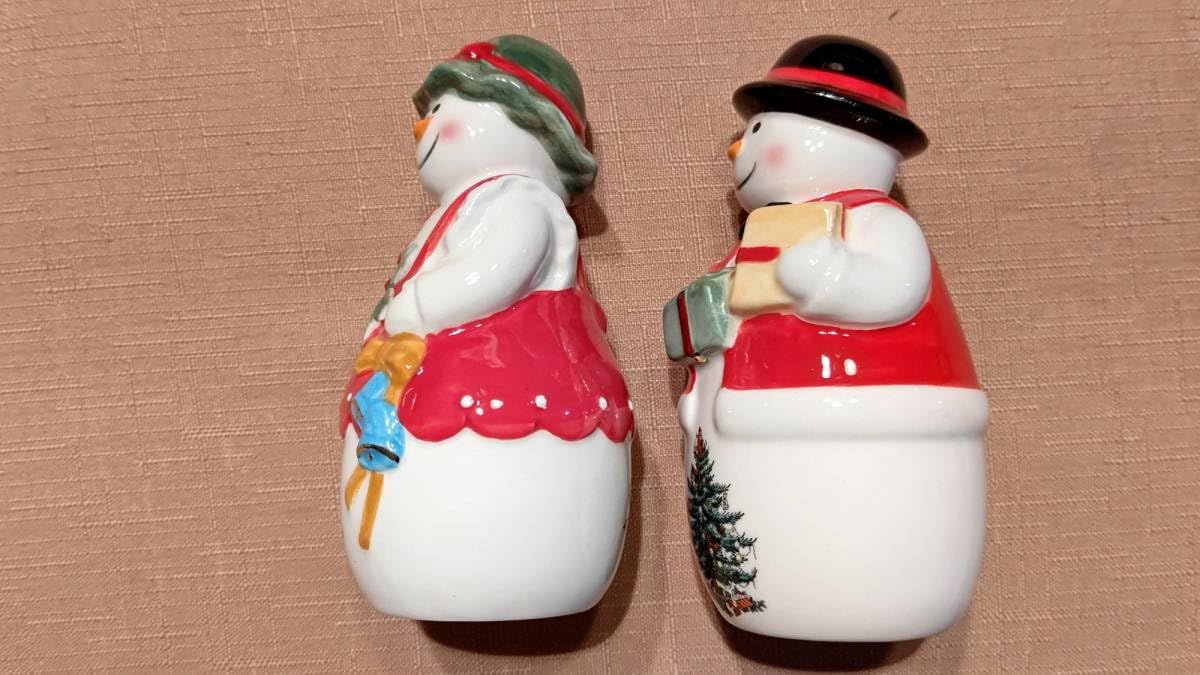 Amazon.co.jp: スポード Spode ソルト＆ペッパー（約11㎝）クリスマス
