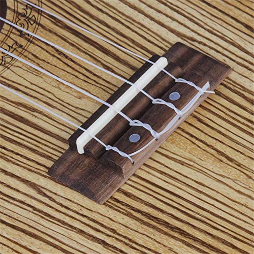 KEPOHK 21 pouces voyage ukulélé zèbre bois ténor corps mince Hawaii guitare Instrument de musique pour démarreur enfants… - Les Beatles, Paul McCartney, John Lennon, RIngo Starr, George Harrison KEPOHK 21 pouces voyage ukulélé zèbre bois ténor corps mince Hawaii guitare Instrument de musique pour démarreur enfants… – Image 4
