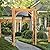 YITAHOME 7.1FT Solid Wood Garden Arch with Trellis for Climbing Plants, Wooden Garden Arbor Plant Stand for Wedding Ceremony Birthdays Parties Proposals, Decor for Indoor Outdoor Backyard