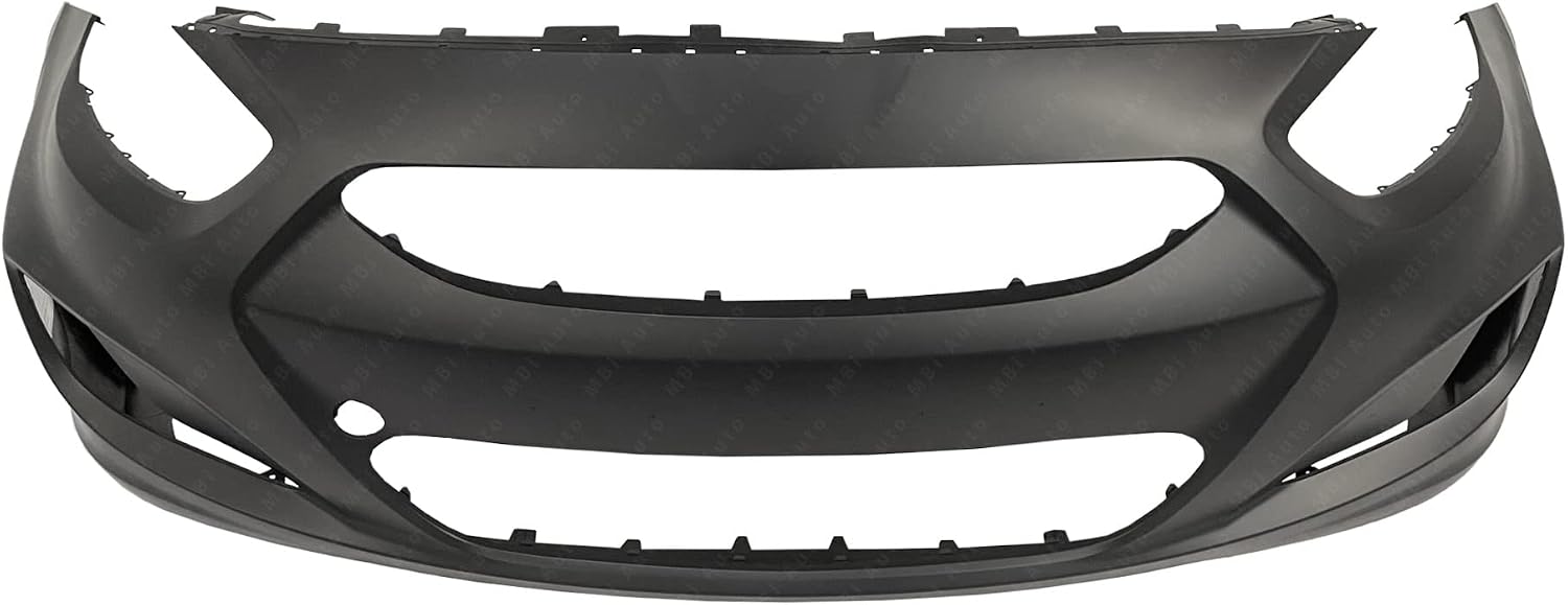 BUMPERS THAT DELIVER - Primered, Front Bumper Cover Fascia Compatible with 2014-2017 Hyundai Accent Sedan/Hatchback 14-17, HY1000201