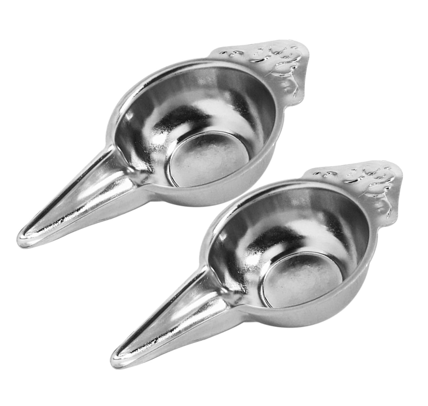 Mishaa Stainless Steel Baby Feeder Spoon for Baby | Food Feeder Bonda | Baby Feeding Spoon | Durable Paladai for Newborn Pack of 2-20ML Each, Silver-image-35