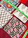 Indian Block Printed Fabric Scrap Pack Boho Quilting Scrap Bundle, Charm Quit Square Pack, Fat Quarter Mixed Grab of Assorted Scrappy Quilt (5x5 100pcs)