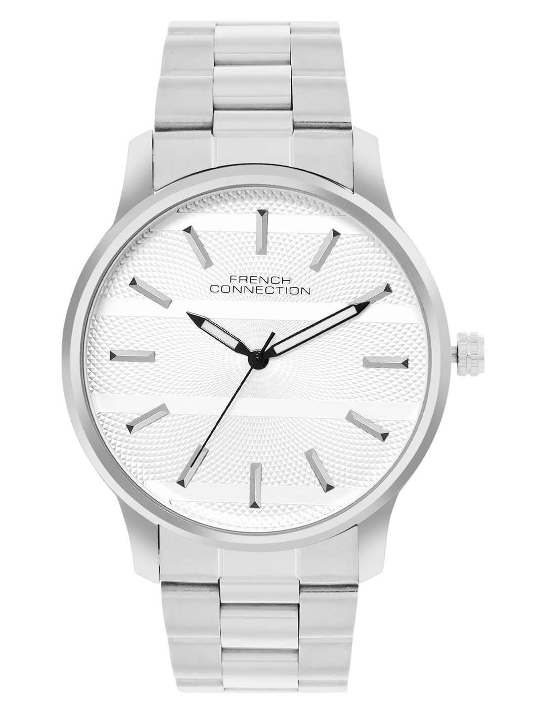 French Connection Analog Silver Dial Mens Watch-FCN091SM (B0D78P5PY5) Amazon Price History, Amazon Price Tracker
