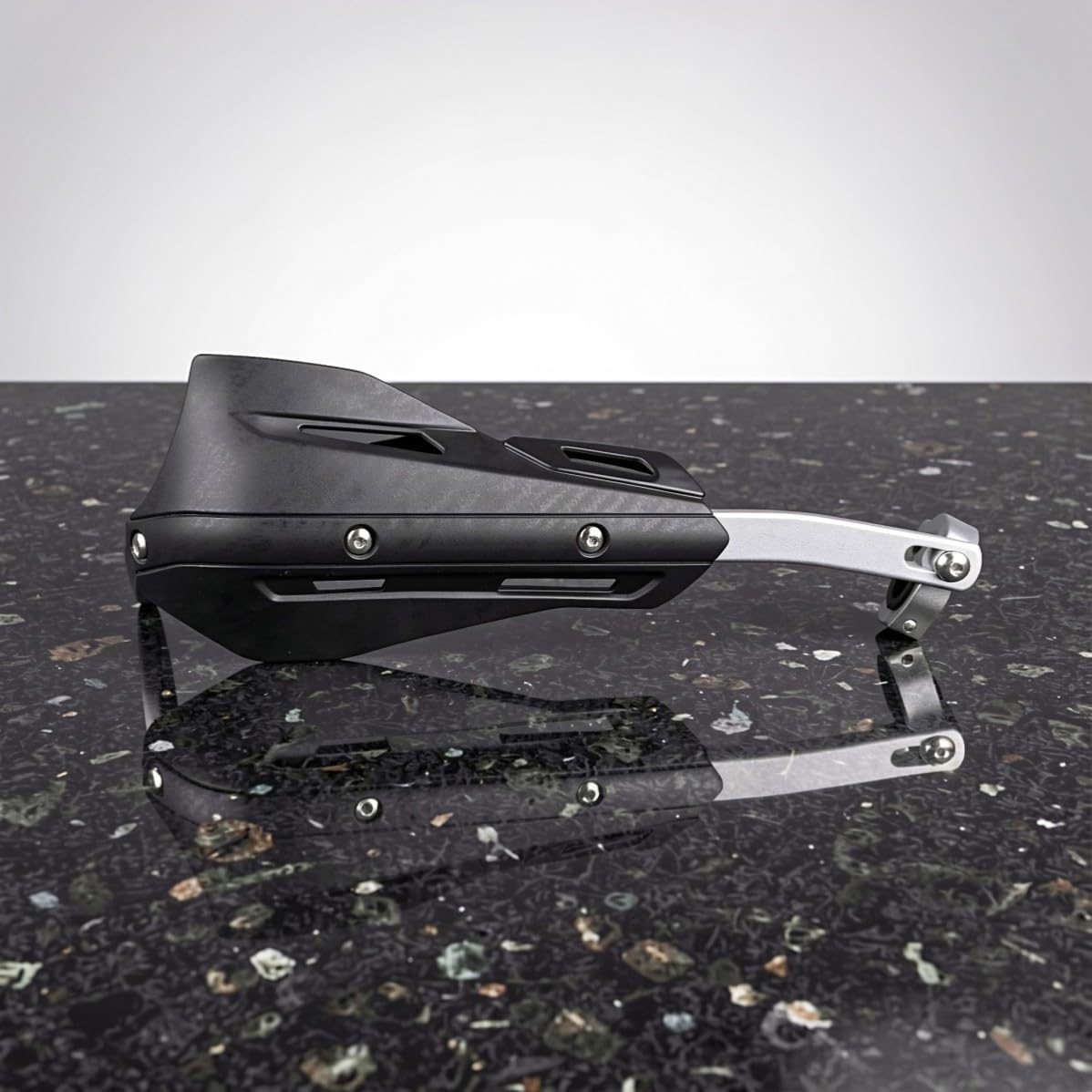 Protector de Manillar para Moto 7/8 Pulgadas, Par Negro ABS
