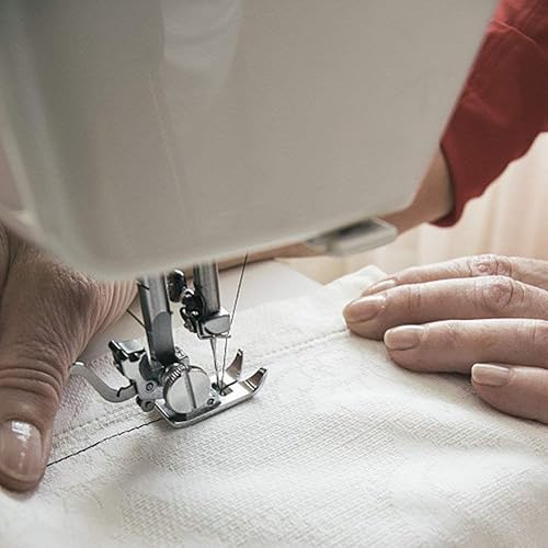 Miniatura 6 de YEQIN Zig Zag, punta recta pie a presión en el pie prensatelas se adapta a máquinas de coser domésticas Singer, Brother, Janome, Toyota, etc