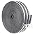 Foam Tape 3 Strips Total 50 Feet Long 1/4 Inch Wide X 1/8 Inch Thick, Weather Stripping for Doors and Window High Density Foam Seal Tape Sliding Door Weather Strip, 3 X 16.5 Ft Each