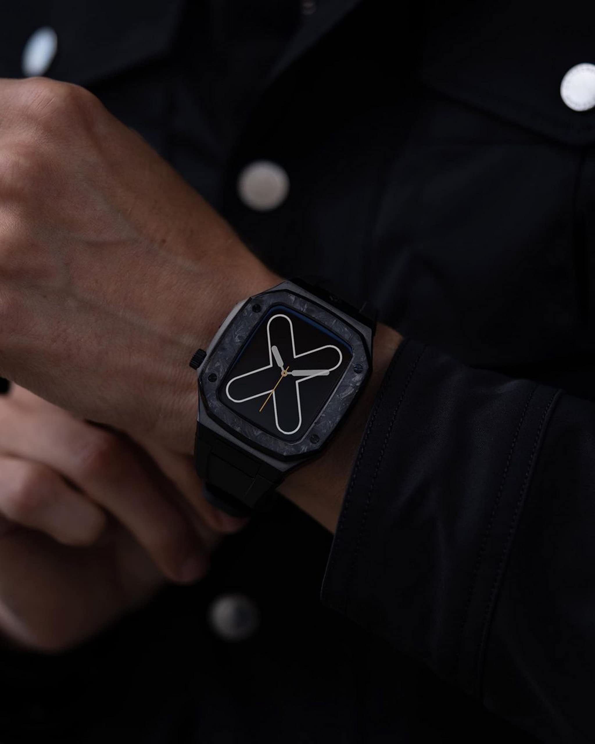 Amazon.co.jp: ゴールデンコンセプト Apple Watch Case - SPC44 - Jet 