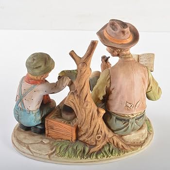 Amazon.co.jp: イタリア製 カポディモンテ フィギュリン 陶人形