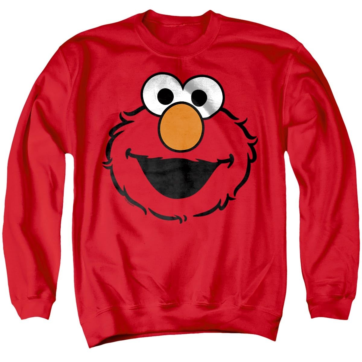 Sesame Street Full Face Costume Unisex Adult Crewneck Sweatshirt Collection