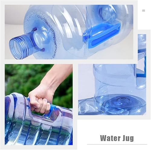 Miniatura 7 de Jarra de agua de 1.3 galones, botella de agua portátil de 5 litros, jarra de agua para exteriores, tanque de agua para camping, contenedor de