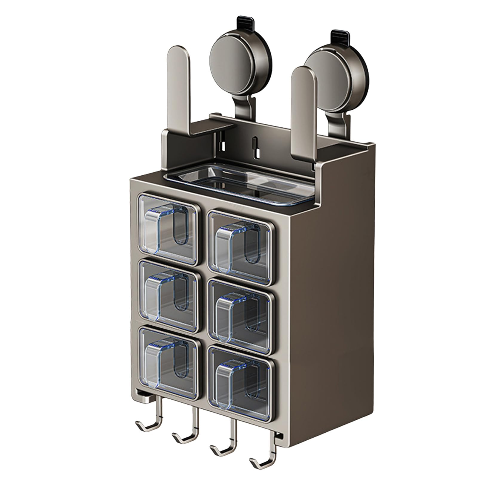 Étagère murale en aluminium pour assaisonner vos plats