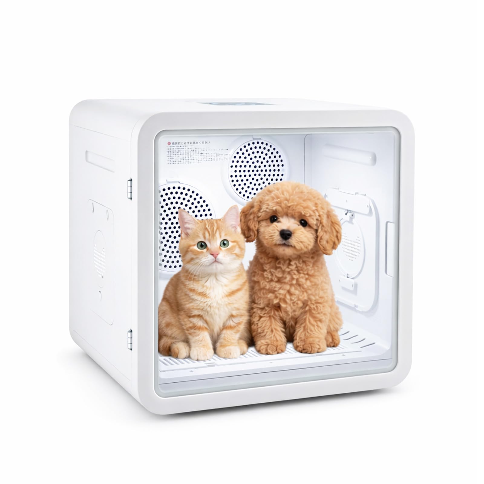 新品 82L ペットドライルーム ペットドライヤー ペットハウス 犬 猫 Amazon.co.jp: 【犬、猫、兼用。】 ONE STEP ペットドライヤーハウス