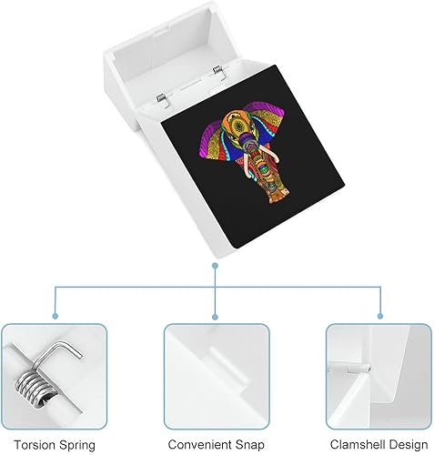 Miniatura 4 de Funda de plástico para cigarrillos de elefante, funda protectora para cigarrillos, caja de almacenamiento para mujeres y hombres