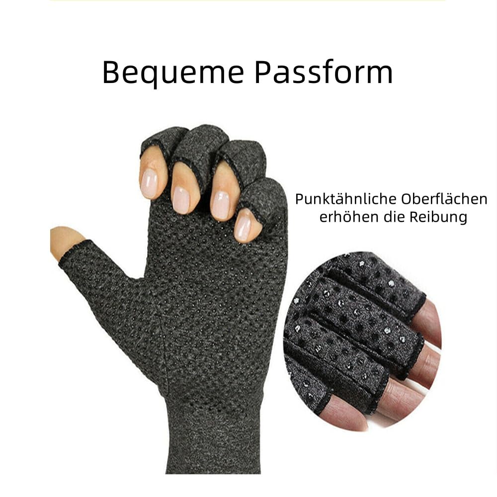 MEIION Premium Compressie Handschoenen Kompressionshandschuhe für fingerloser Winddicht und warm kann zum Tippen auf Einer Computertastatur oder Schreiben mit einem Stift verwendet Werden