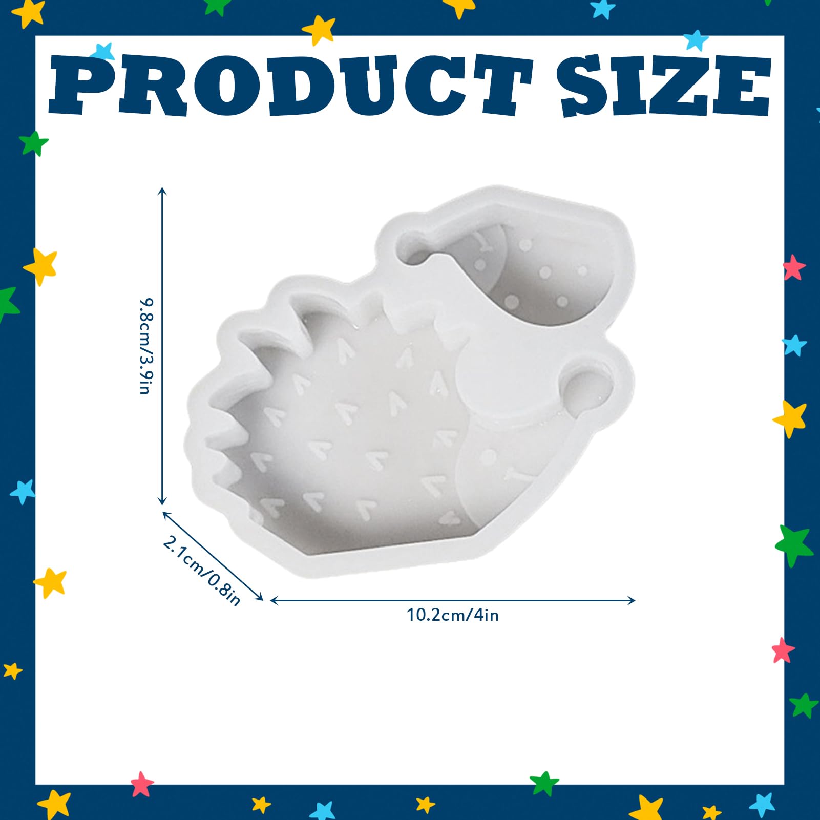 2 Stück Herbst Silikonformen - Kürbis & Igel Gießformen Für Gips Und Kerzen